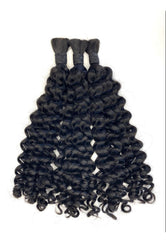Deep Curly Virgin Braiding Hair