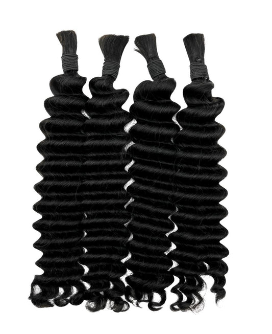 Deep Wave Virgin Braiding Hair