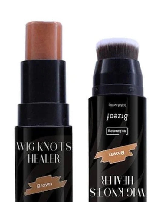 Wig Knot Concealer with Brush